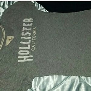 HOLLISTER light grey sz s teen shirt